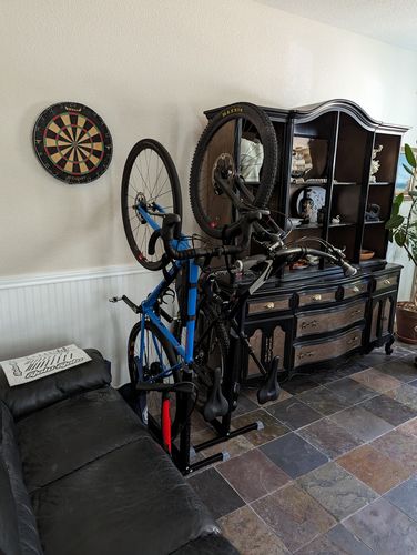 Customer photo review of 2 Bike Nook Units + 1 FREE Connector