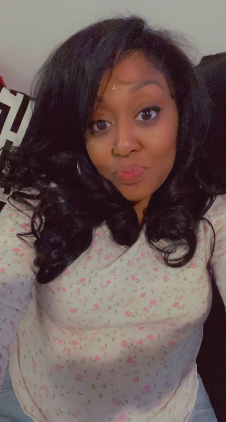 Customer photo review of Body Wave Tape In Hair Extension