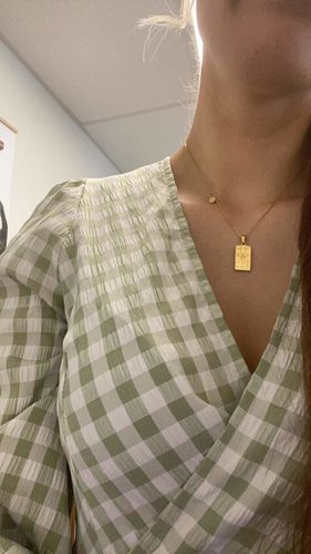 Customer photo review of The Zodiac Necklace