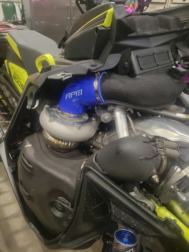 Customer photo review of RMK 850 Patriot Boost Silicone Intake & Charge Tube Kit With BOV Option