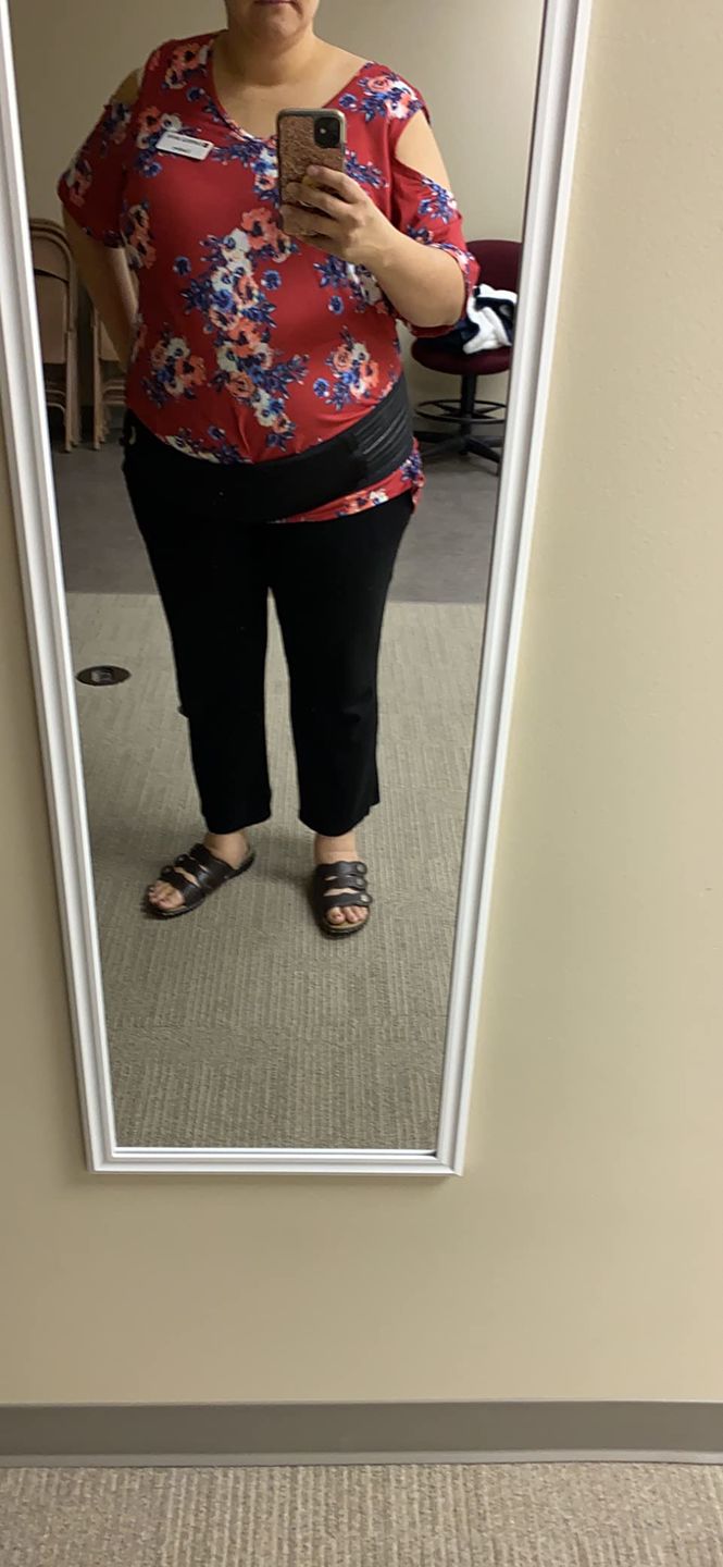 Customer photo review of Ease Maternity Support Belt