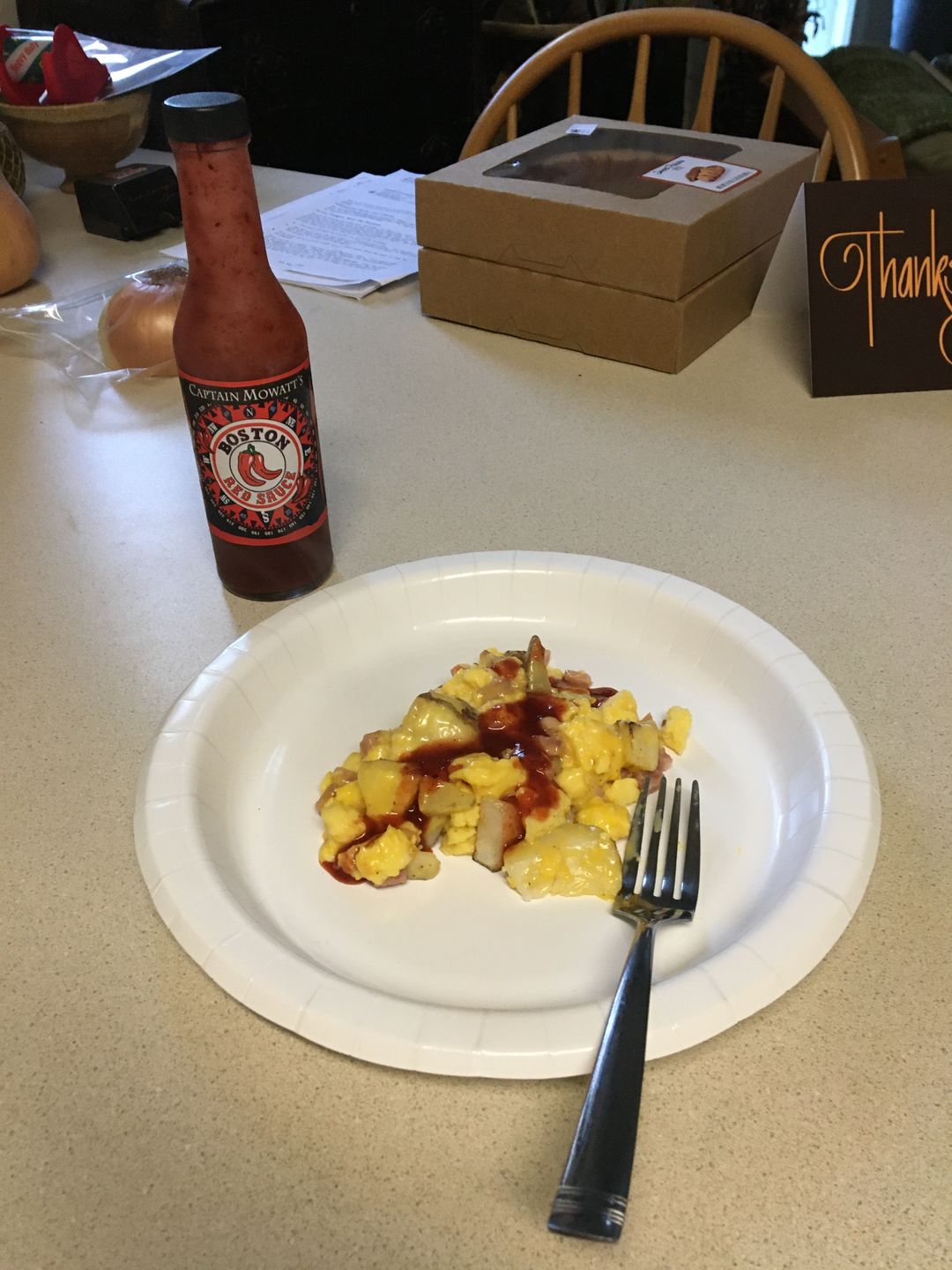 Customer photo review of Boston Red Sauce