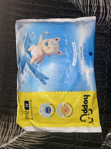 Customer photo review of Hoppi AirDream Baby Diaper Pants (Trial Pack)