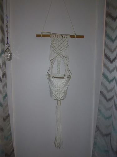 Customer photo review of SECONDS - White 3mm Macrame