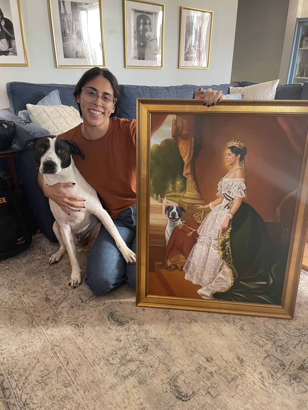 Customer photo review of Portrait of the Empress Eugénie