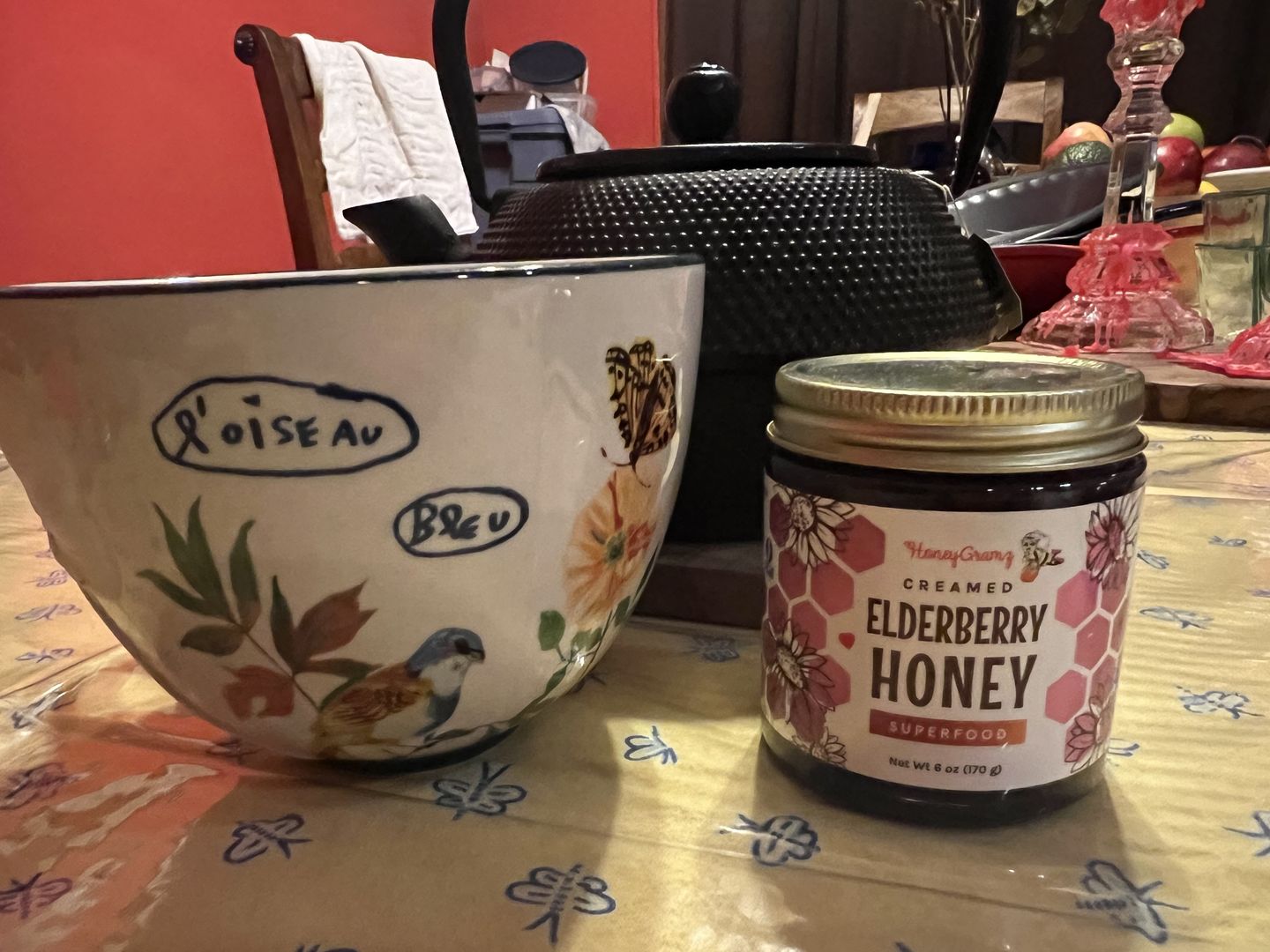 Customer photo review of Organic Elderberry Honey