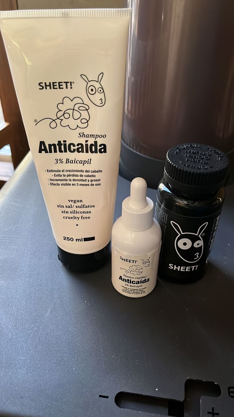 Customer photo review of Anticaída para 3 meses