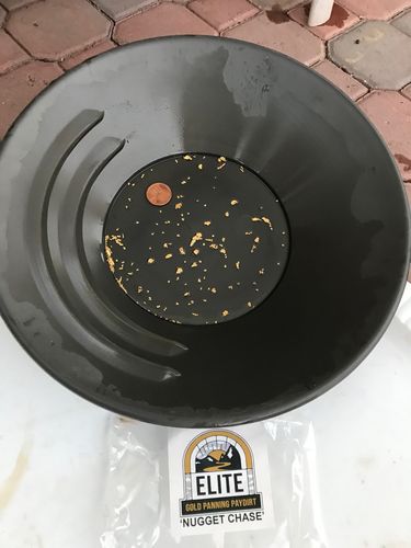 Customer photo review of Elite 'NUGGET CHASE' - Gold Panning Paydirt Concentrate