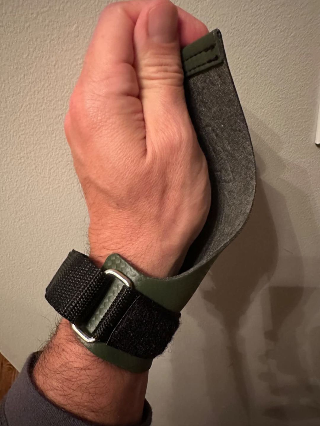 Customer photo review of LYFT-RX Carbon Grips - OD Green