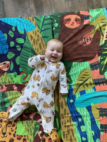 Customer photo review of Cushy Mat · Regular · In The Jungle