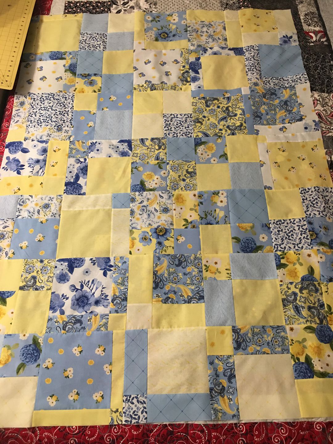 Customer photo review of True Fabrics - Sunshine Blooms - Precut Fabric