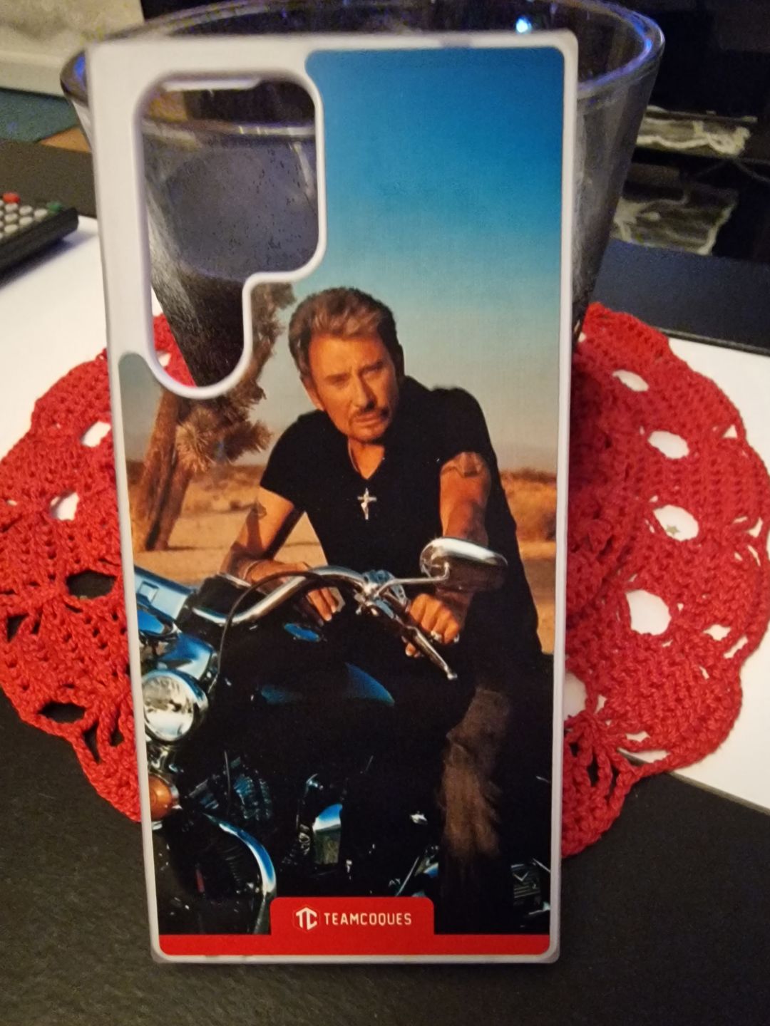Customer photo review of Coque design JOHNNY HALLYDAY 4 - TEAMCOQUES