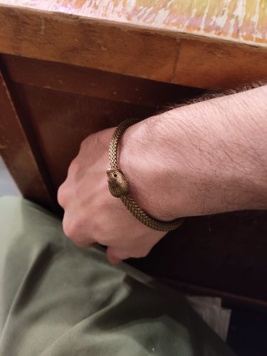 Customer photo review of Ouroboros Bracelet