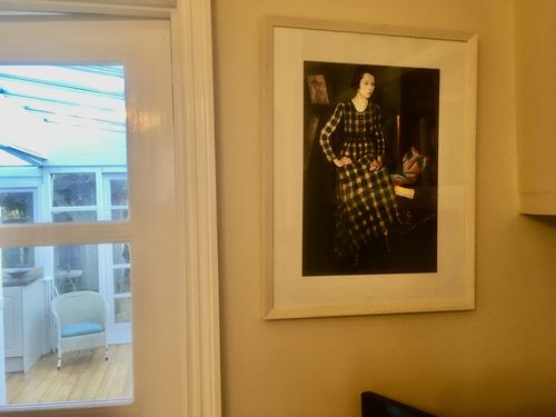 Customer photo review of Nina Hamnett, vintage artwork by Roger Eliot Fry, A3 (16x12") Reproduction Poster Print
