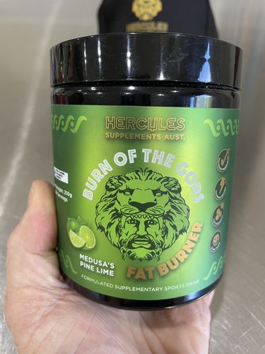 Customer photo review of Burn of the Gods - Fat Burner