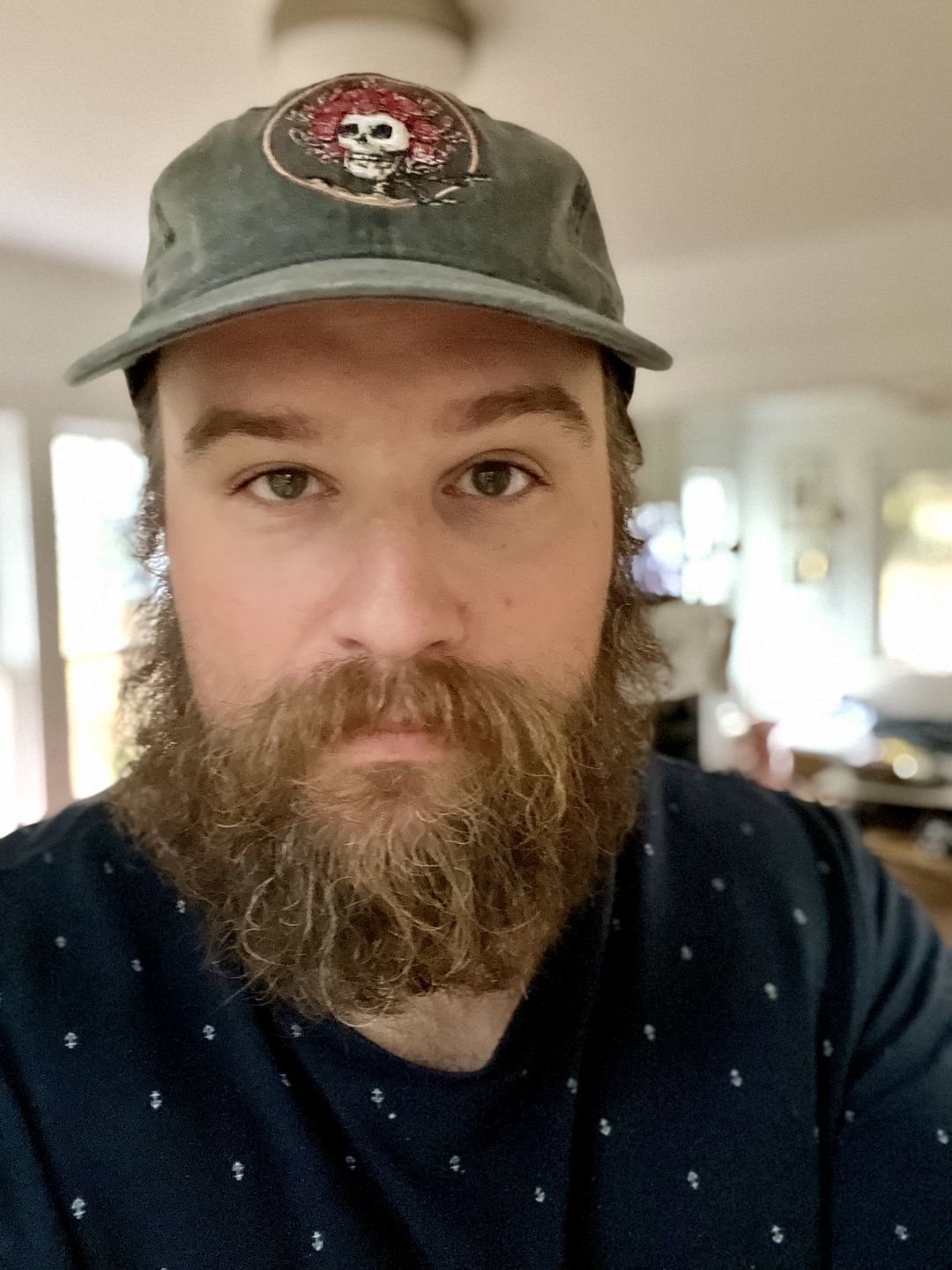 Customer photo review of Grateful Dead Skull and Roses Cap