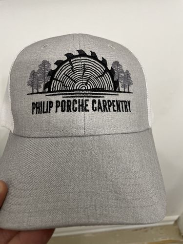 Customer photo review of 6 Embroidered Trucker Hats