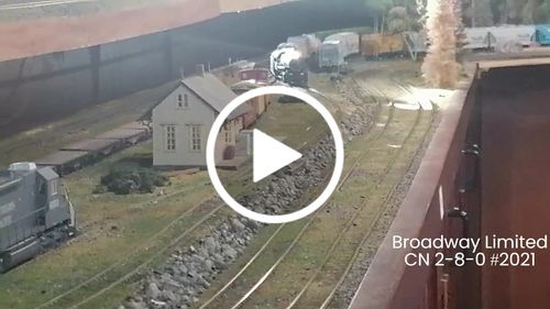Customer video review of BLI 7323 2-8-0 Consolidation, CN 2120, Paragon4 Sound/DC/DCC, Smoke, HO