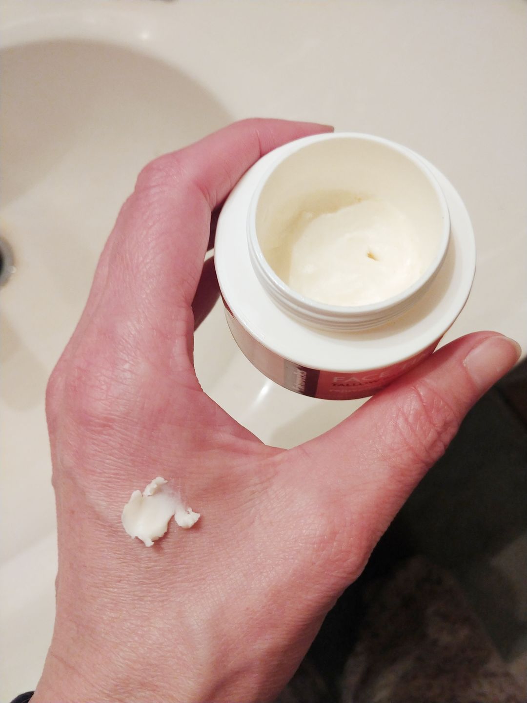 Customer photo review of Face Time (1 oz)-Tallow Based Face Crème