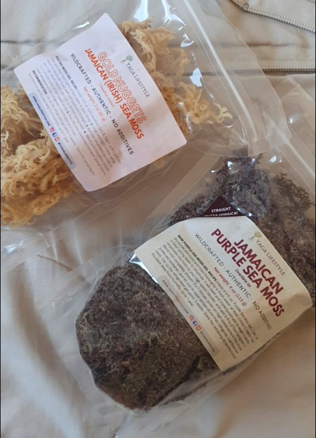 Customer photo review of Jamaican Gold Irish Sea Moss