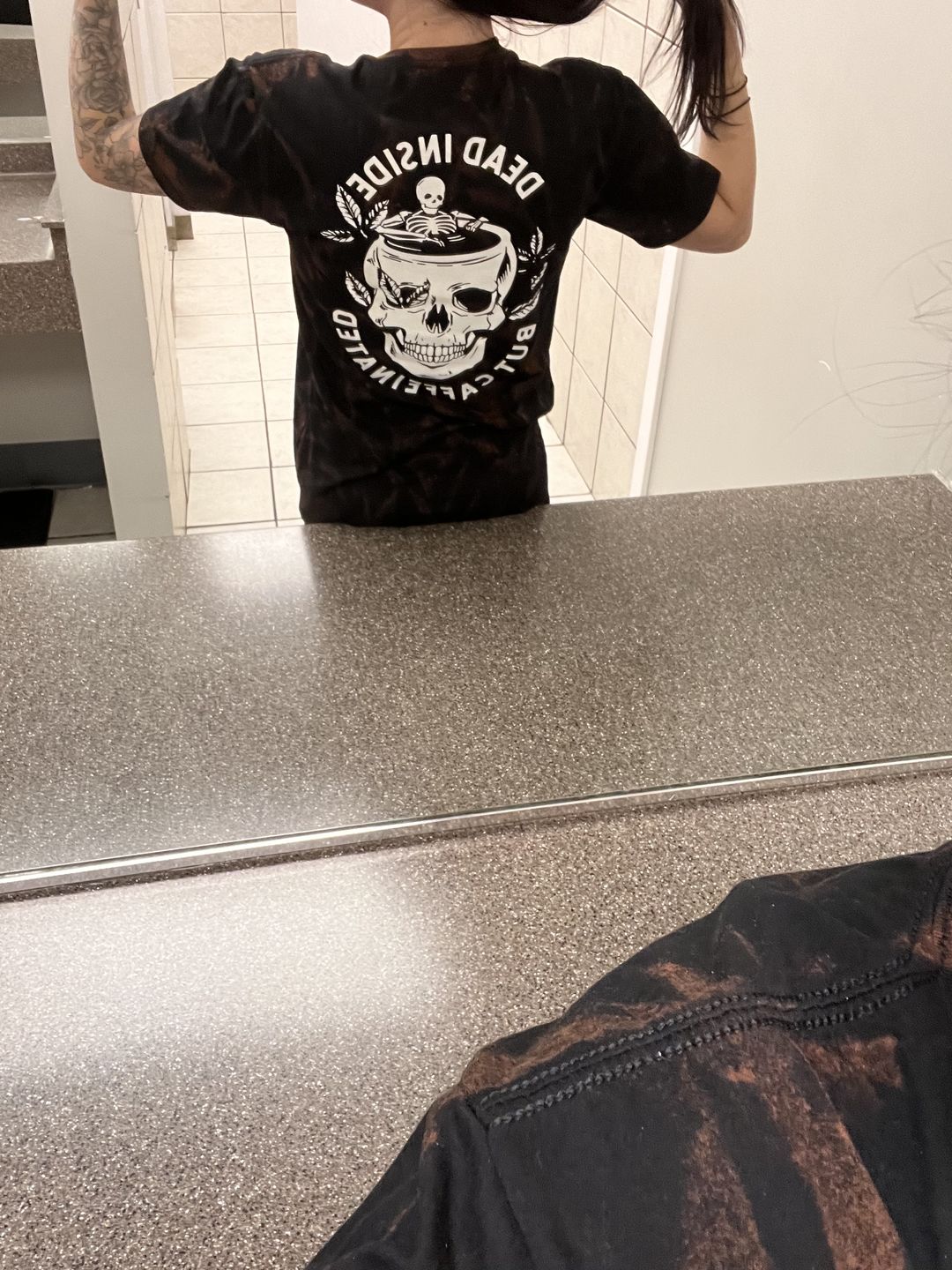 Customer photo review of Dead Inside Tee