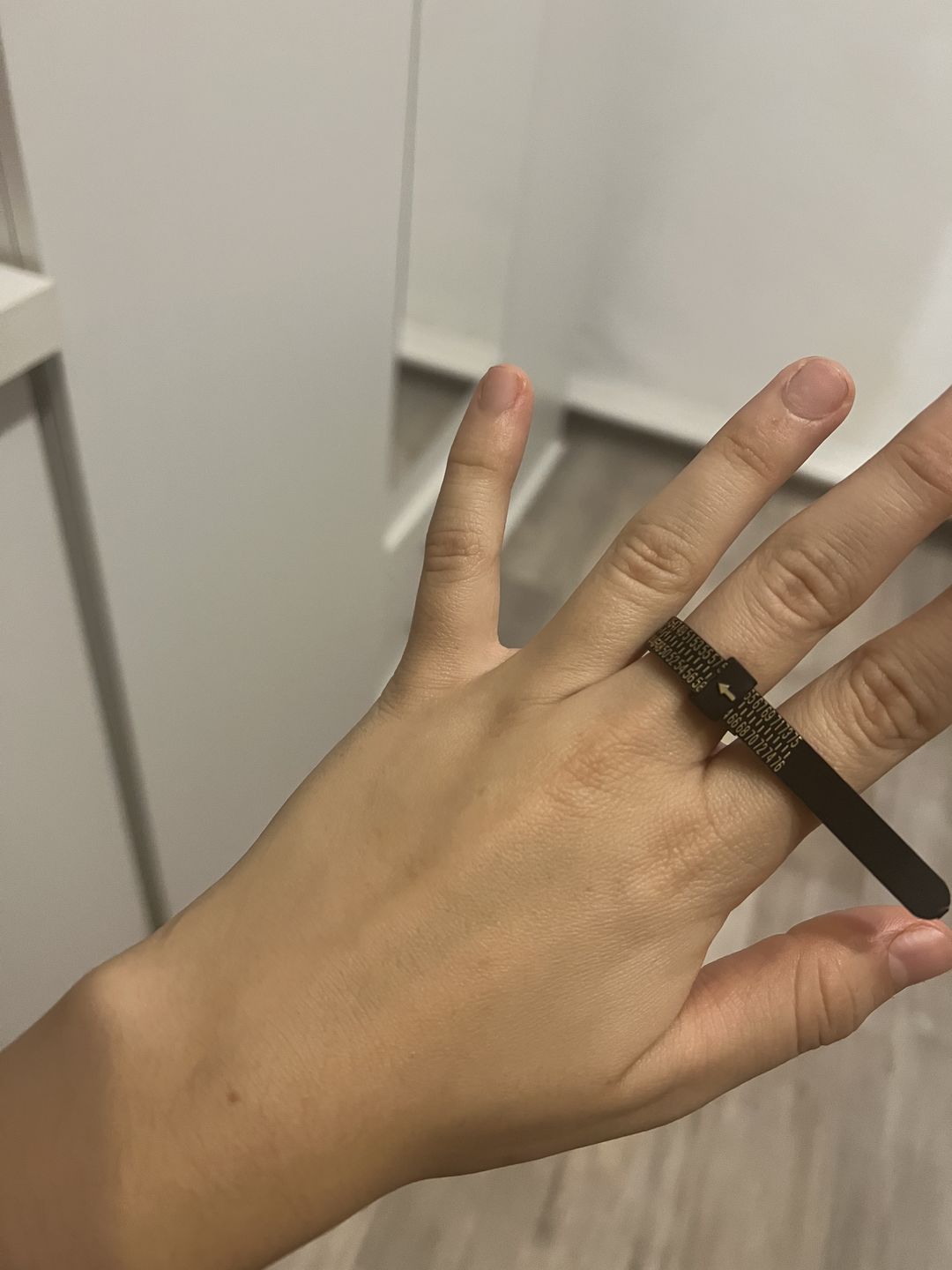Customer photo review of Ring Sizer