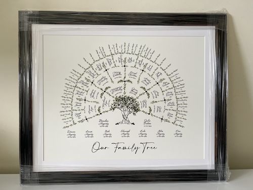 Customer photo review of Olive Family Tree Large