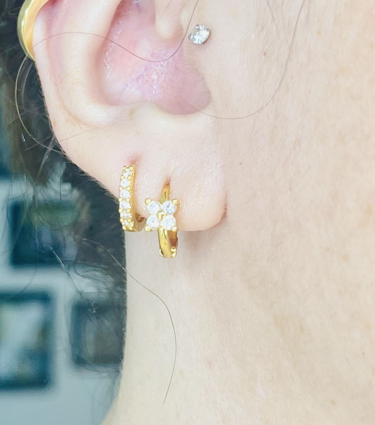 Customer photo review of ARGOLLAS POLAR BAÑADAS EN ORO