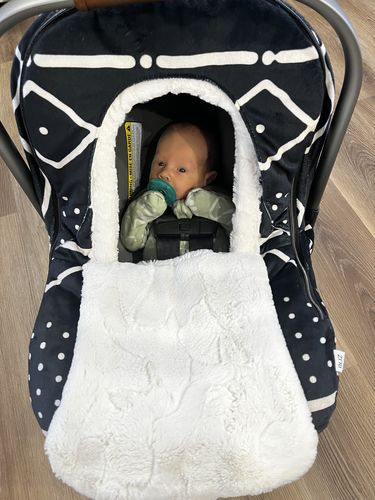 Customer photo review of Winter - Fawn & Mudcloth (hint of green)