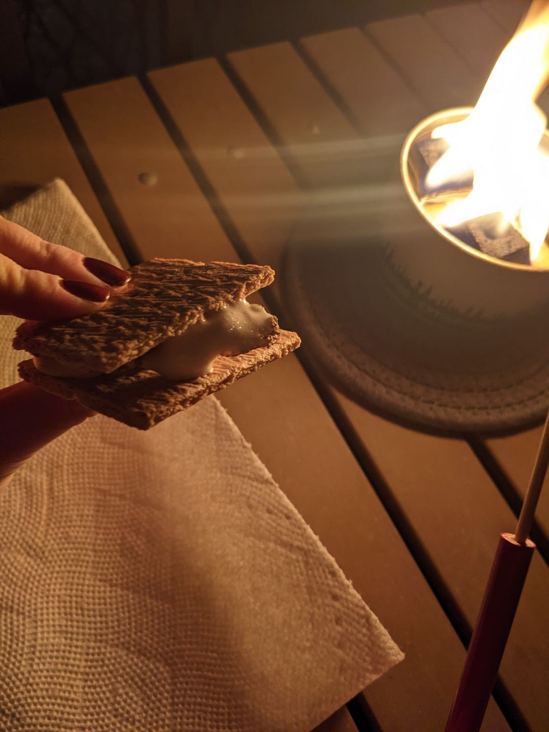 Customer photo review of S'mores Night Pack
