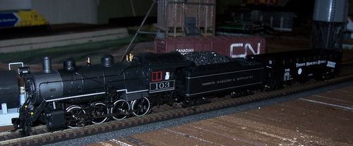 Customer photo review of BLI 7337 2-8-0 Consolidation, TH&B 103, Paragon4 Sound/DC/DCC, Smoke, HO