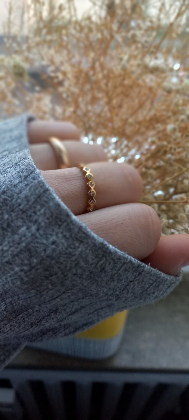 Customer photo review of Pretty Ring | 18K vergoldet