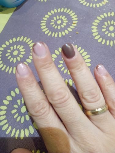 Customer photo review of Gel Polish Base Coat Didier Lab MetaBase