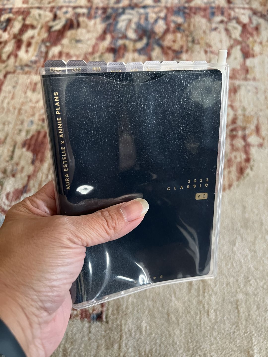 Customer photo review of Monthly Index Tabs