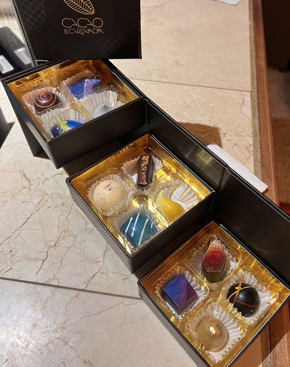 Customer photo review of Three Tier Dozen, Signature Collection