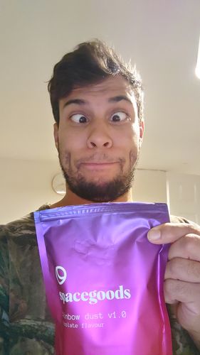 Customer photo review of rainbow dust