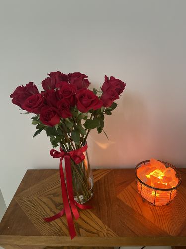 Customer photo review of Red Rose Bouquet