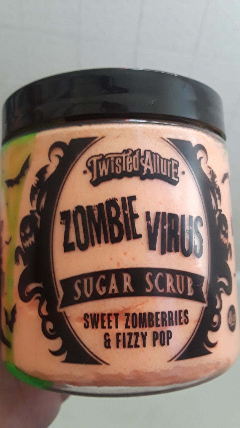 Customer photo review of Zombie Virus Sugar Scrub