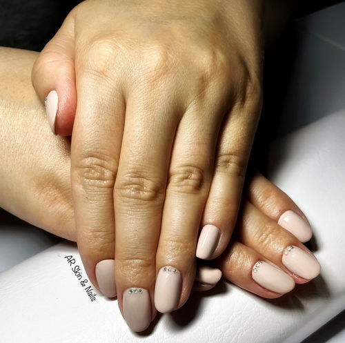 Customer photo review of Semilac Decoration Aurora Shine Diamond 2mm