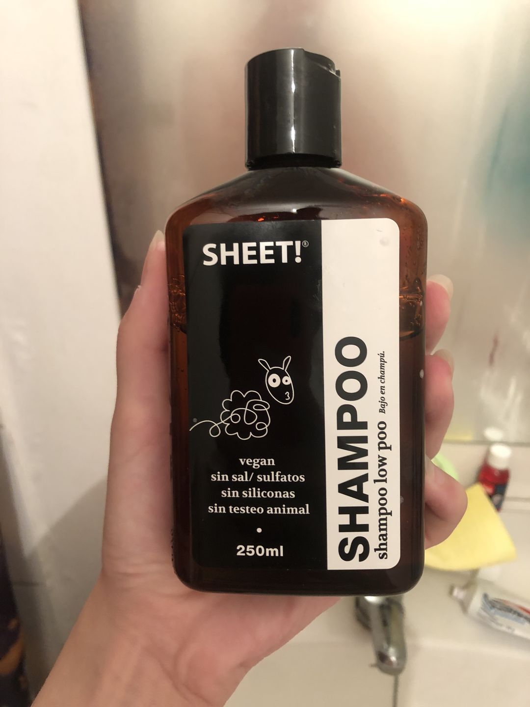 Customer photo review of Shampoo + Acondicionador Low Poo