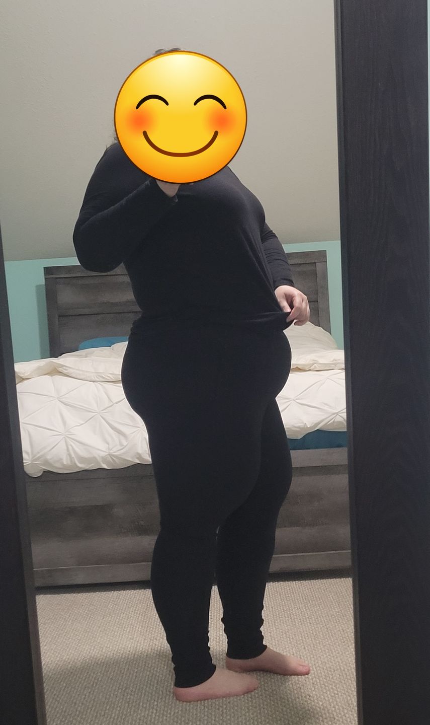 Customer photo review of *Freshly Baked* Cuff Pants