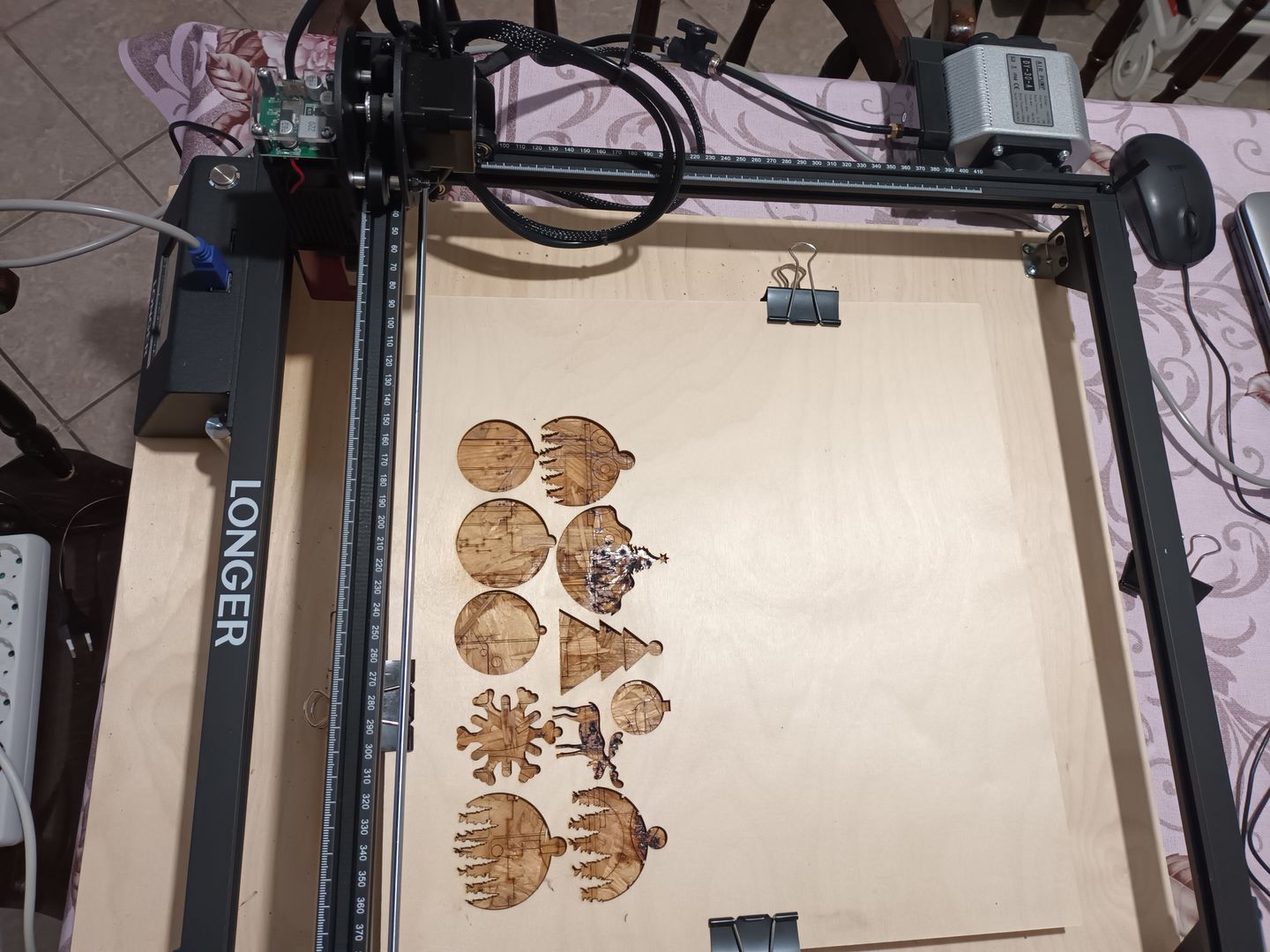 Customer photo review of Air Assist Kits for RAY5 Laser Engraver