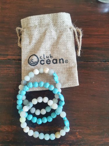 Customer photo review of "Turtle" tracking bracelet