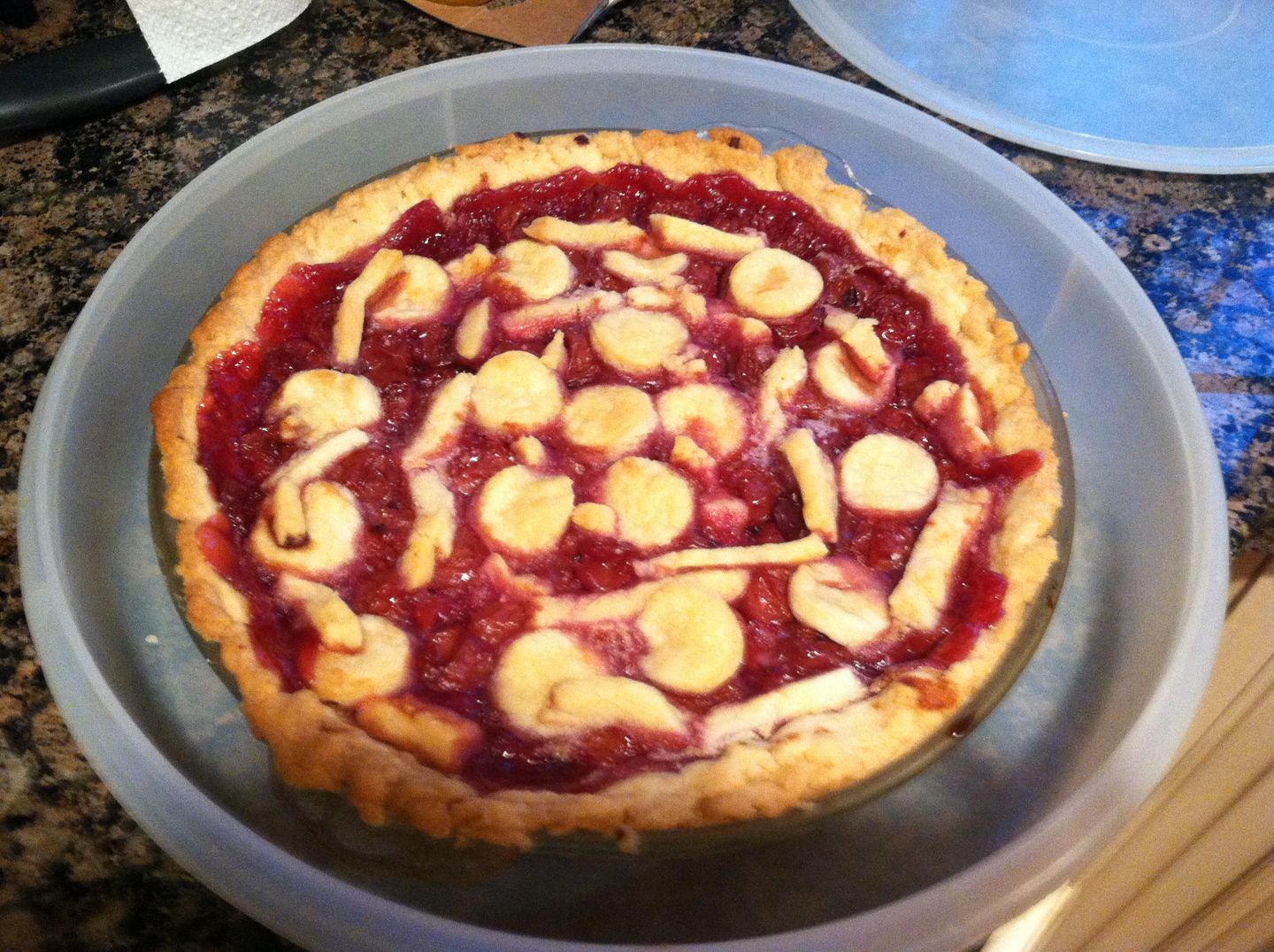 Customer photo review of Oregon Fruit Whole Pitted Red Tart Cherries In Water