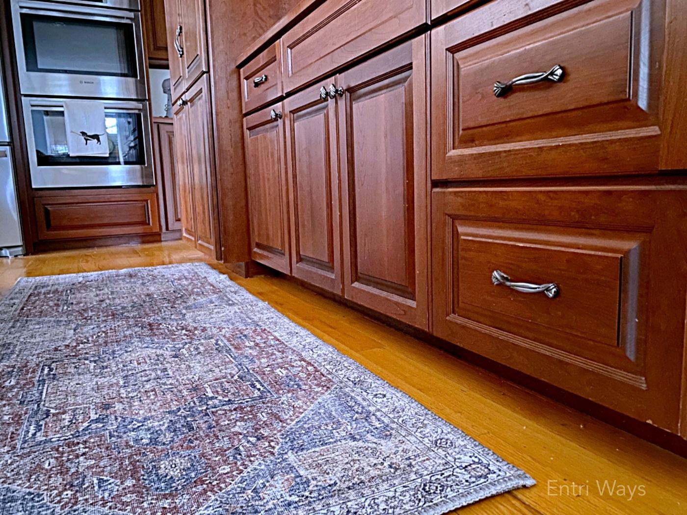Customer photo review of Luna Machine Washable Rug