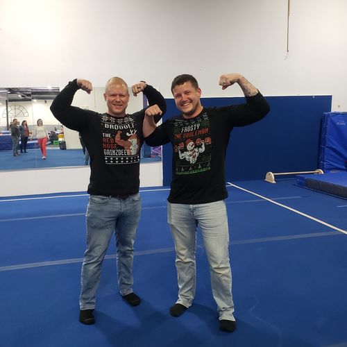 Customer photo review of Brodolf The Red Nose Gainzdeer - Long Sleeve