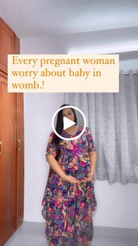 Customer video review of Jolly Circus Maternity Flow Dress