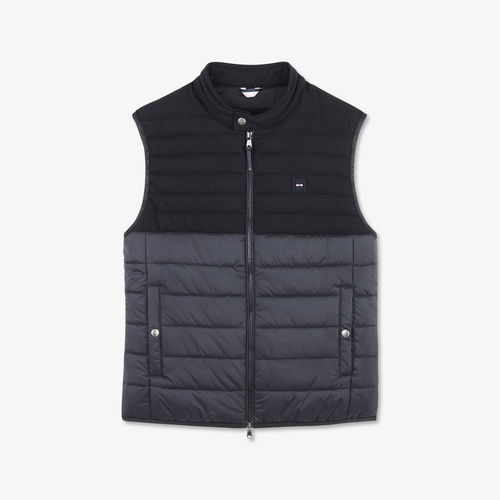 Customer photo review of Doudoune sans manche bleu marine