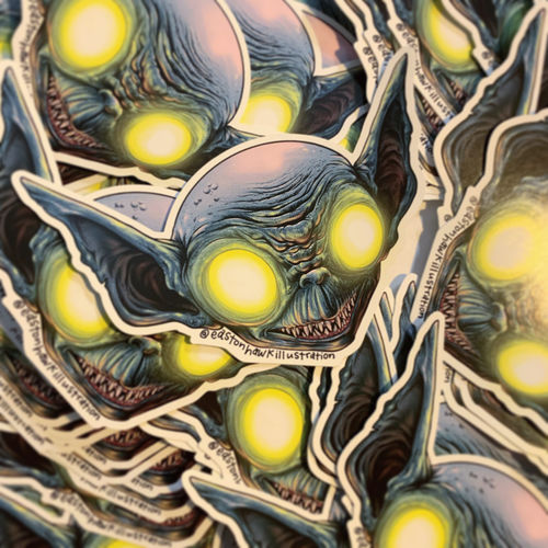 Customer photo review of 200 Custom 3" Laminated Vinyl Stickers