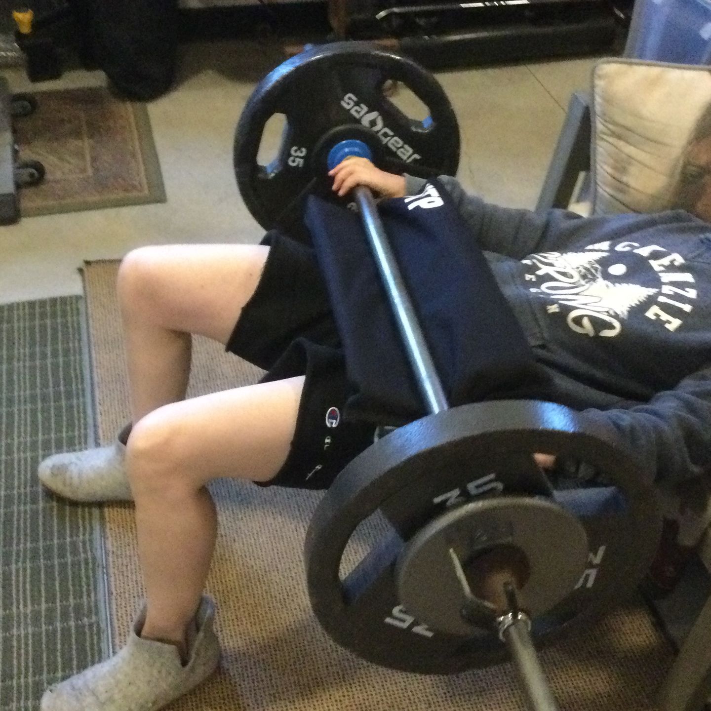 Customer photo review of HIP THRUST PAD